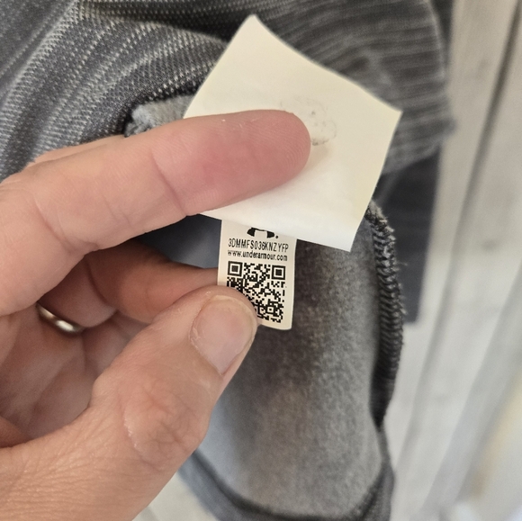 Under Armour Mens Sweatshirt Grey XL Half Zip Golf Sweater - Picture 6 of 6